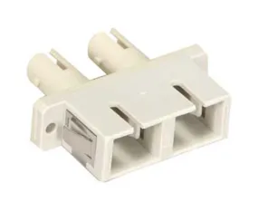 Fiber Optic Adapter, Multimode, ST to SC Duplex Adapter