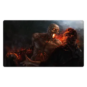 Fire Breathing Demon Mouse Pad