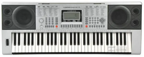 Full Size Electronic Keyboard 61 Key LCD Display Build in MP3  Player