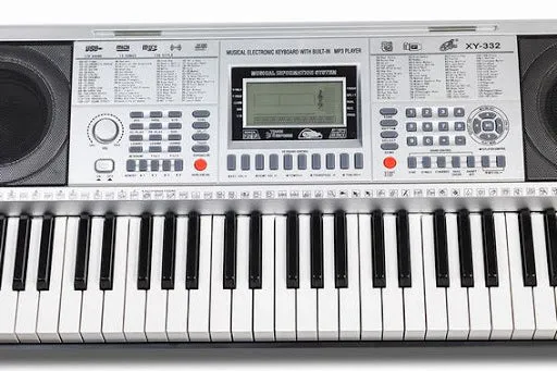 Full Size Electronic Keyboard 61 Key LCD Display Build in MP3  Player