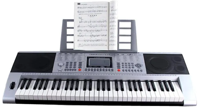 Full Size Electronic Keyboard 61 Key LCD Display Build in MP3  Player