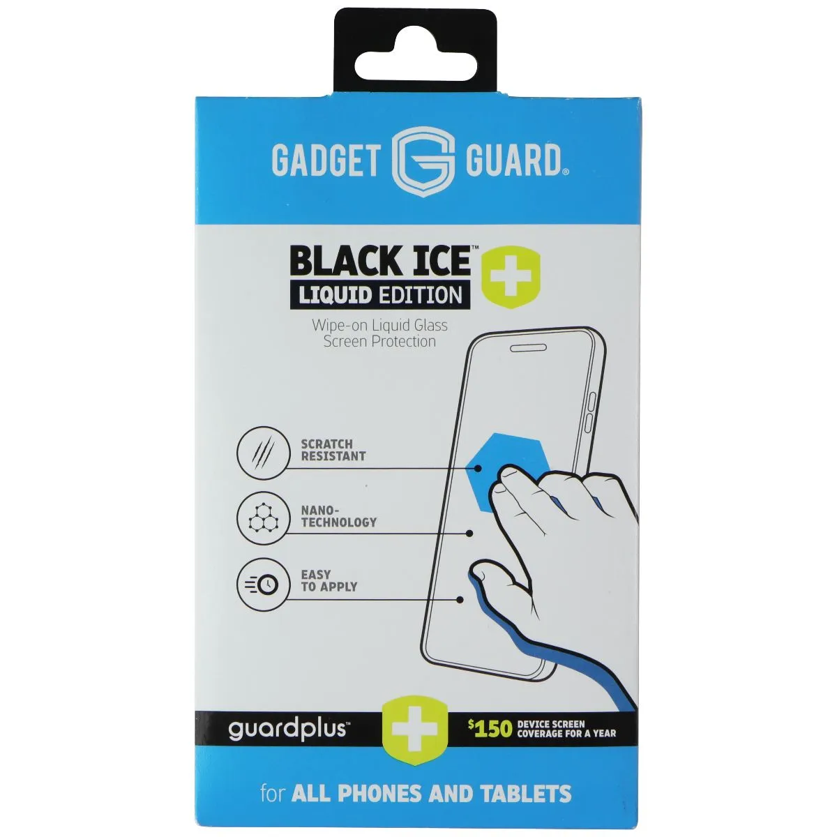 Gadget Guard Black Ice  Liquid Edition Wipe-on Liquid Glass Screen Protection