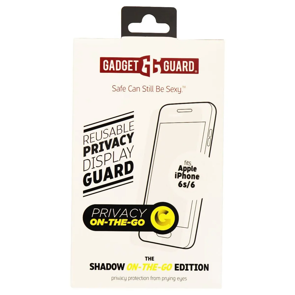 Gadget Guard Shadow Privacy Tempered Glass for iPhone 8 7 6s - Tinted/Black