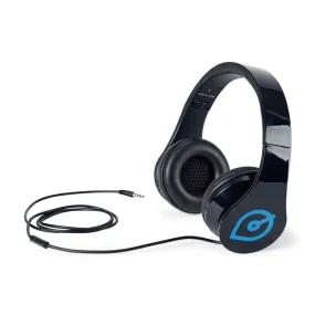 Gemline Black Rhythm Headphones with Mic