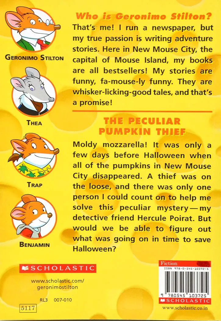 Geronimo Stilton - The Peculiar Pumpkin Theif