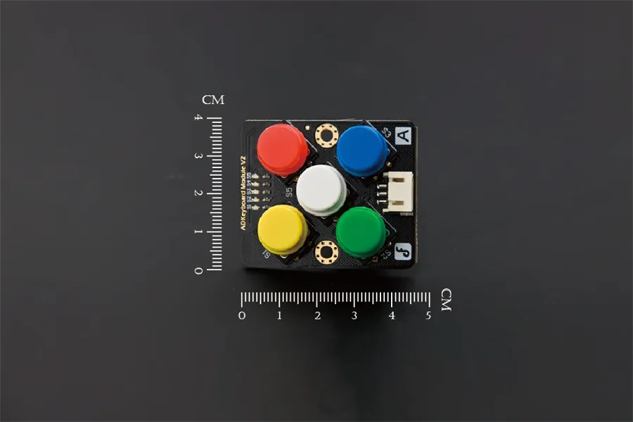 Gravity:Analog ADKeyboard Module V2