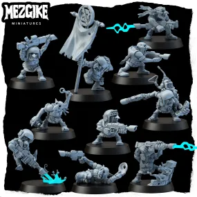 Guard runtz mob 'A' (10 physical miniatures)