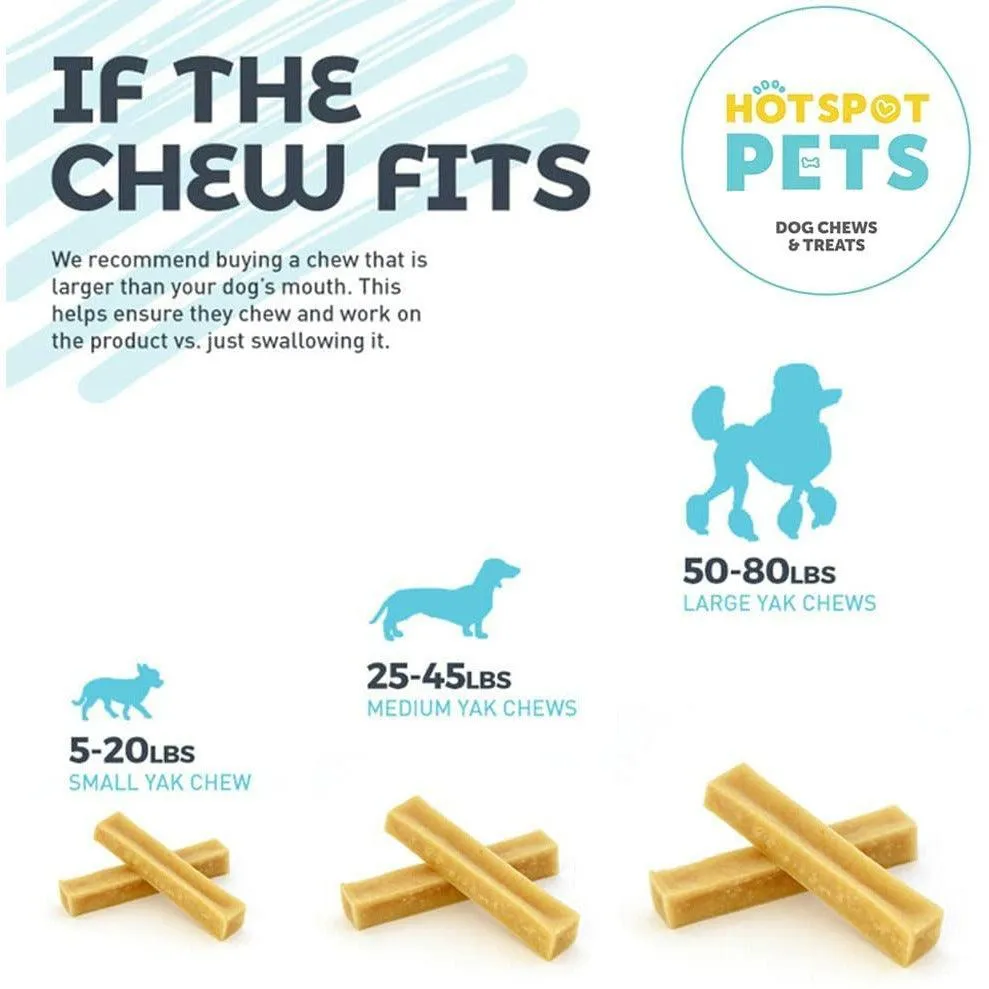 Himalayan Yak Chews for Large Dogs