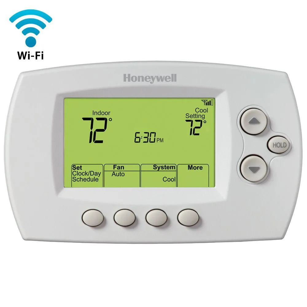 Honeywell RTH6580WF1001/W1 Wi-Fi Programmable Thermostat, 7-Day, 4-Program