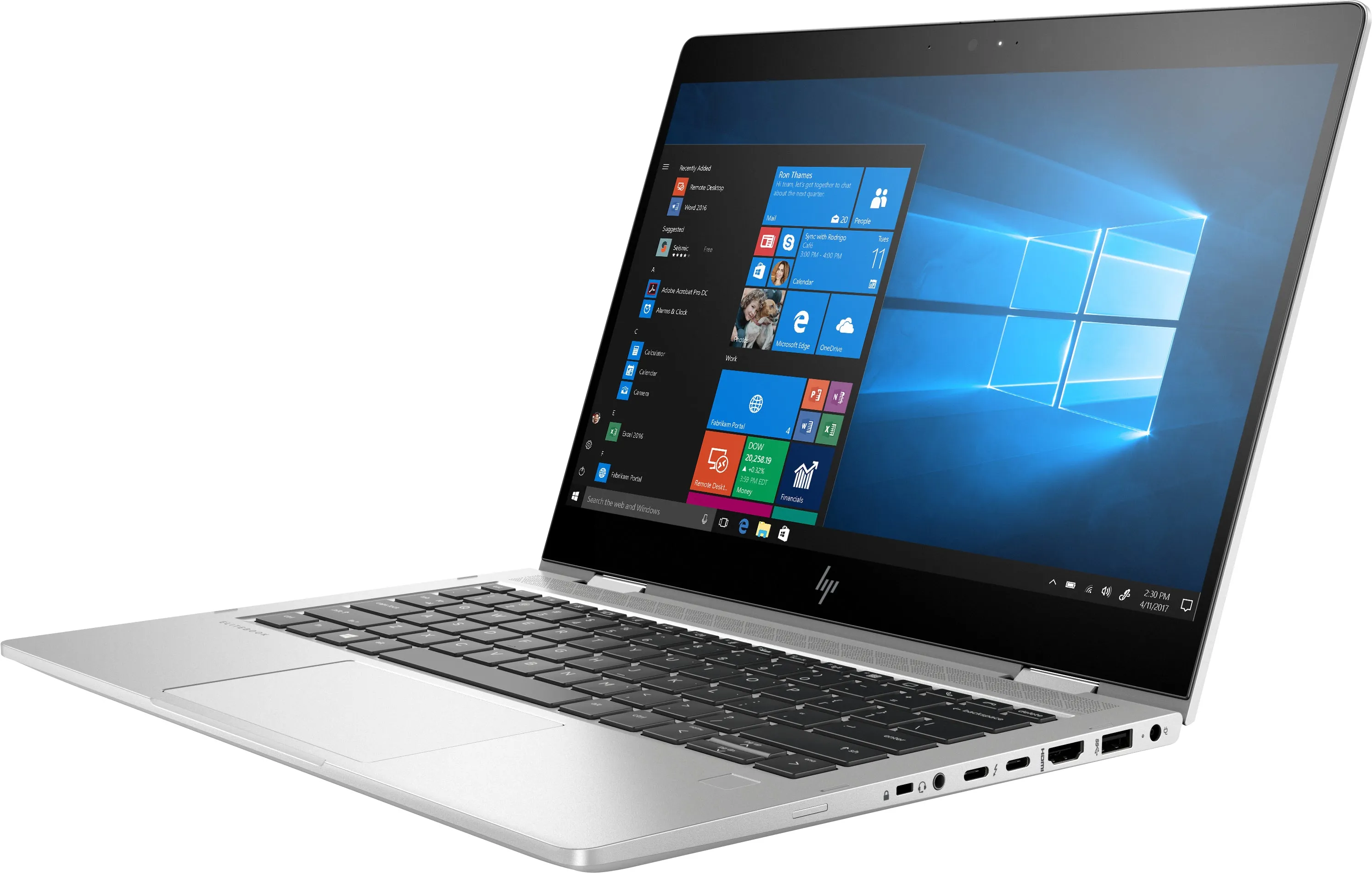 HP EliteBook X360 830 G6 13.3" FHD Touch Convertible Notebook, Intel Core i7-8665U, 1.80GHz, 16GB RAM, 32GB Optane Memory   512GB SSD, Win 10 Pro 7MS75UT#ABA