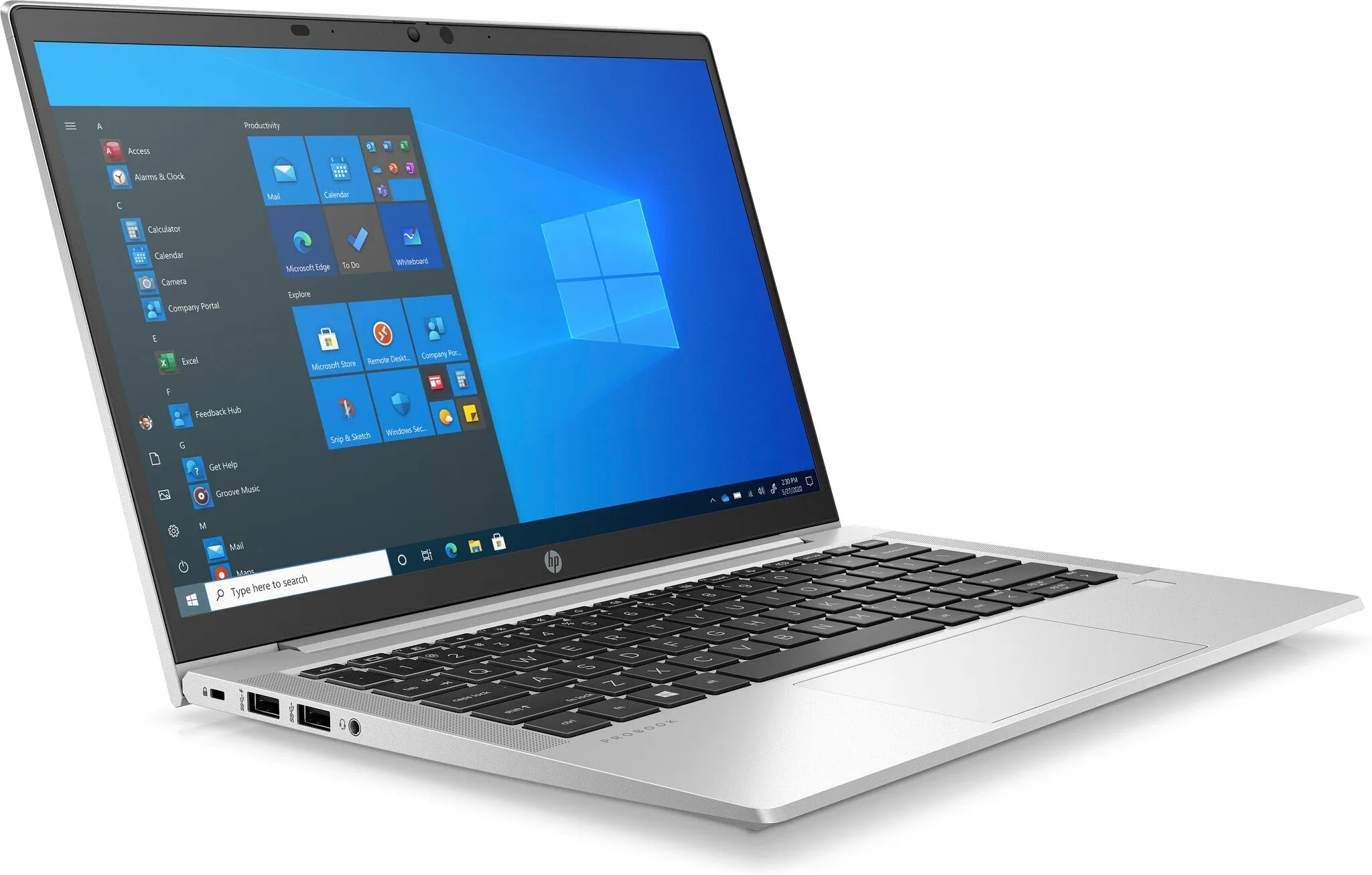 HP ProBook 635 Aero G8 AMD Ryzen™ 5 5600U Laptop 33.8 cm (13.3") Full HD 8 GB DDR4-SDRAM 256 GB SSD Wi-Fi 6 (802.11ax) Windows 10 Pro Silver