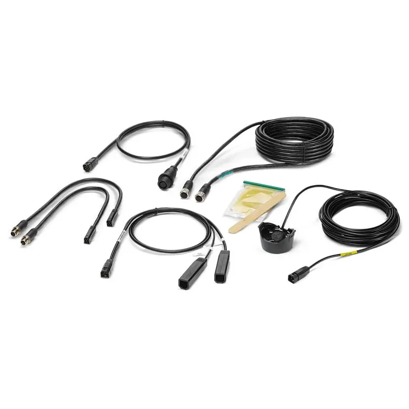 Humminbird Dual HELIX Starter Kit - Transom & In-Hull