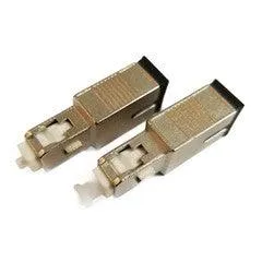 Inline Fixed Optical Attenuator, SC/APC, Single Mode, Male to Female, 7 dB