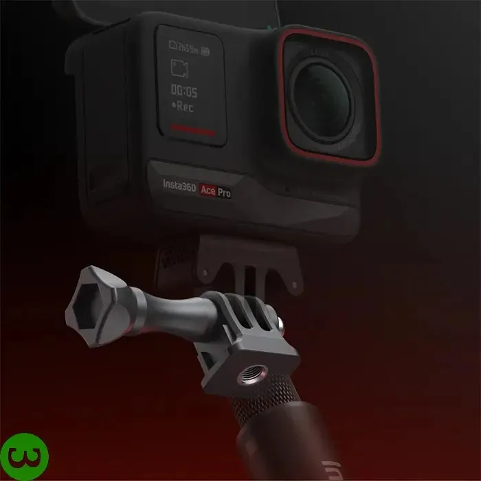 Insta360 Ace Pro 3 Prong to 1/4 Adapter