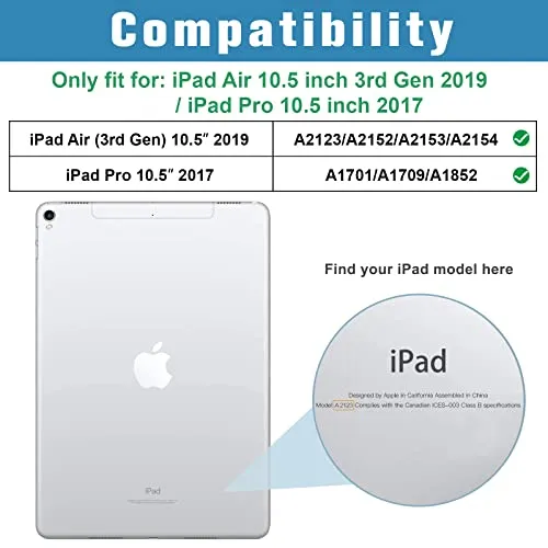 iPad Air 3rd Gen 10.5"/ iPad Pro 10.5" Slim Stand Case | ProCase