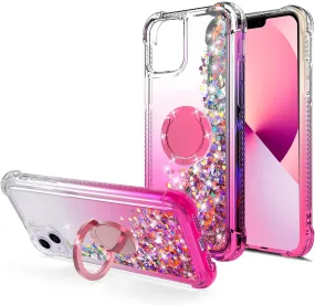 iPhone 13 Bling Moving Liquid Floating Sparkle Case