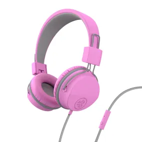 JBuddies Studio On-Ear Kids Wired Headphones Pink/Gray