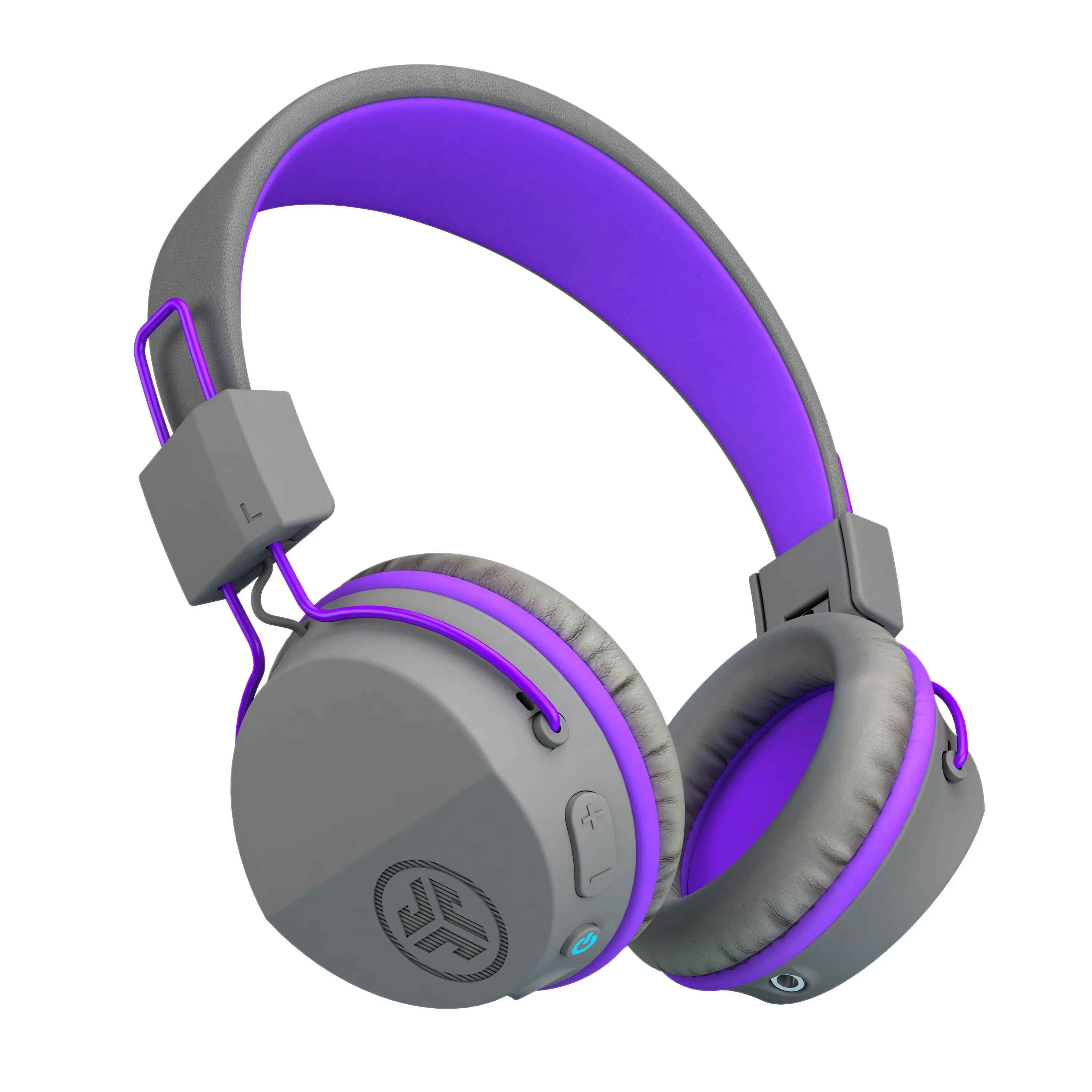 JBuddies Studio Wireless Kids Headphones Graphite/Purple