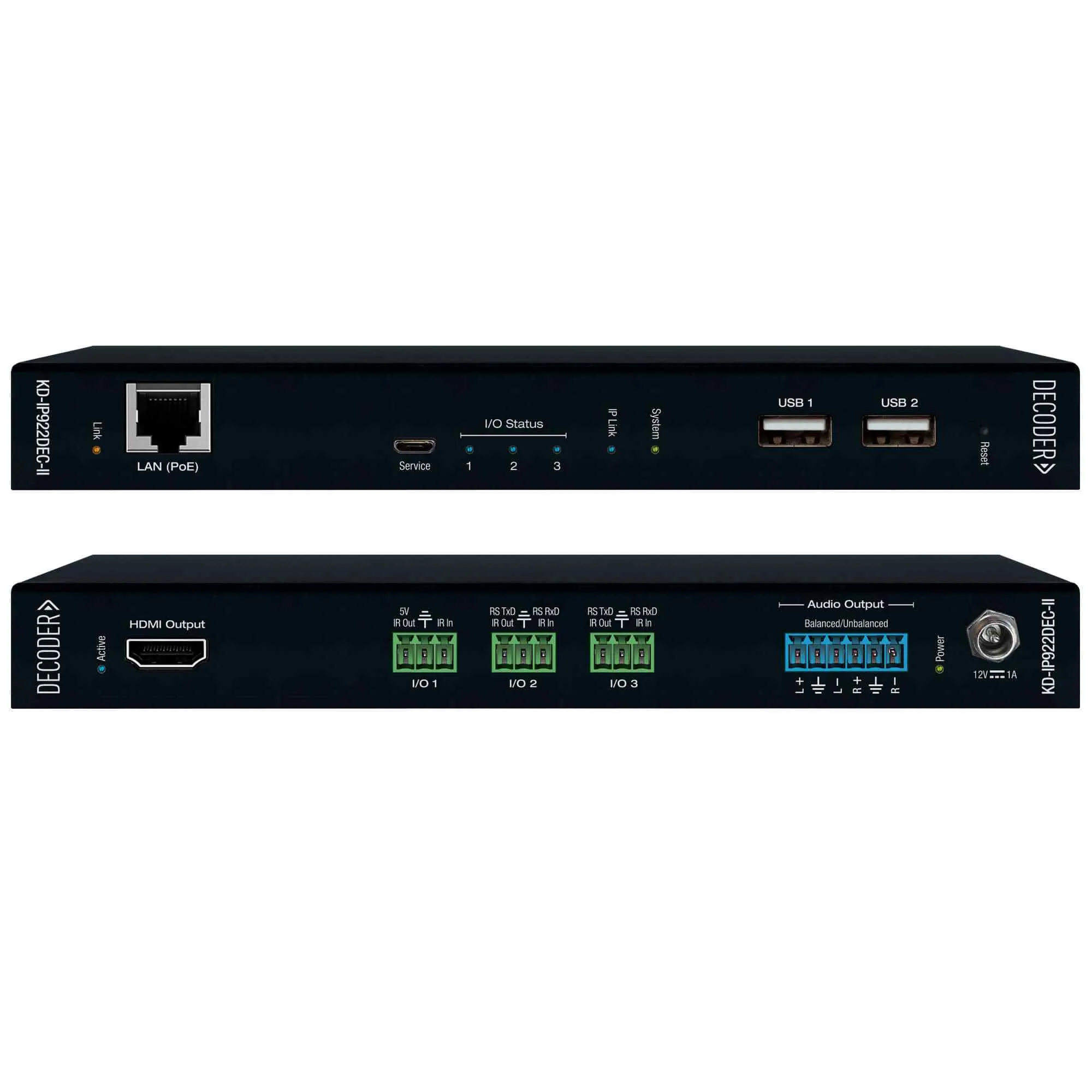 Key Digital KD-IP922DEC-II A/V IP System Decoder