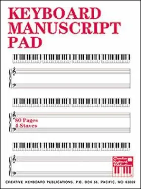 Keyboard Manuscript Pad