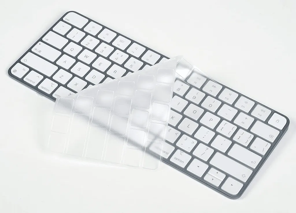 Keyboard Protector For iMac 24 inch, M1, Magic Keyboard with Touch ID, 2021 - US Layout