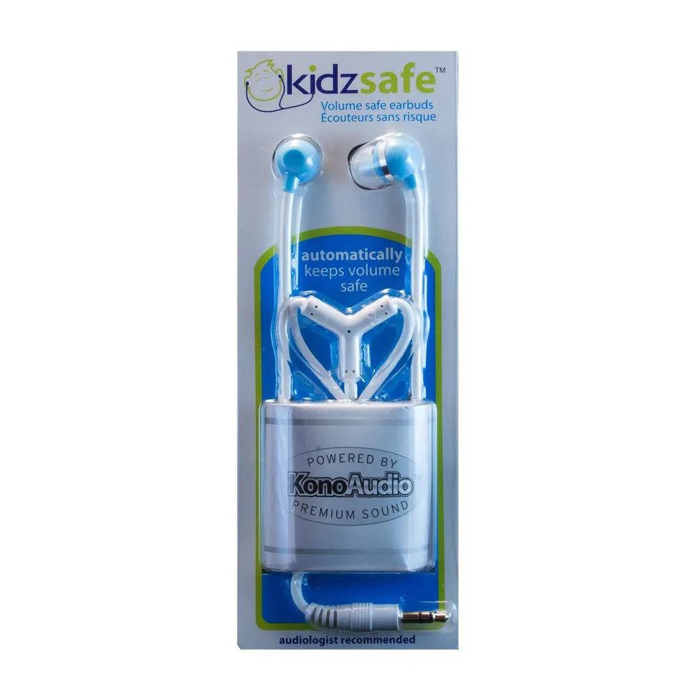 KidzSafe KonoAudio - Volume limiting earbuds for children