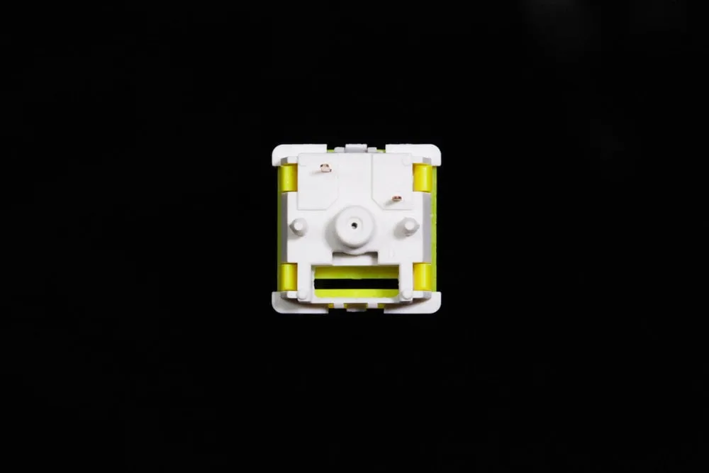 LCET Sprout Switch RGB Linear 50g Switches For Mechanical keyboard mx stem 5pin Green Yellow