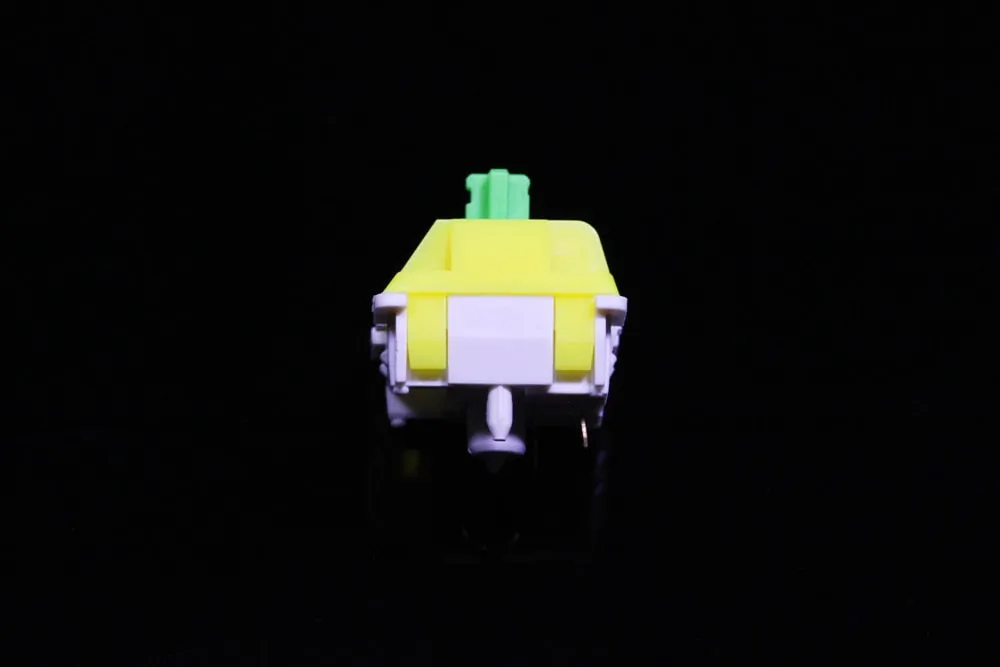 LCET Sprout Switch RGB Linear 50g Switches For Mechanical keyboard mx stem 5pin Green Yellow