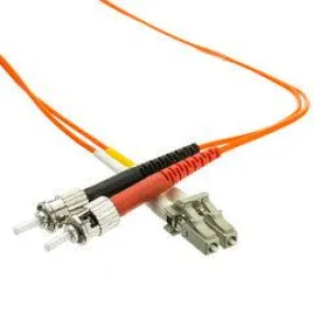 LC/ST OM1 Multimode Duplex Fiber Optic Cable, 62.5/125, 15 meter (49.2 foot)