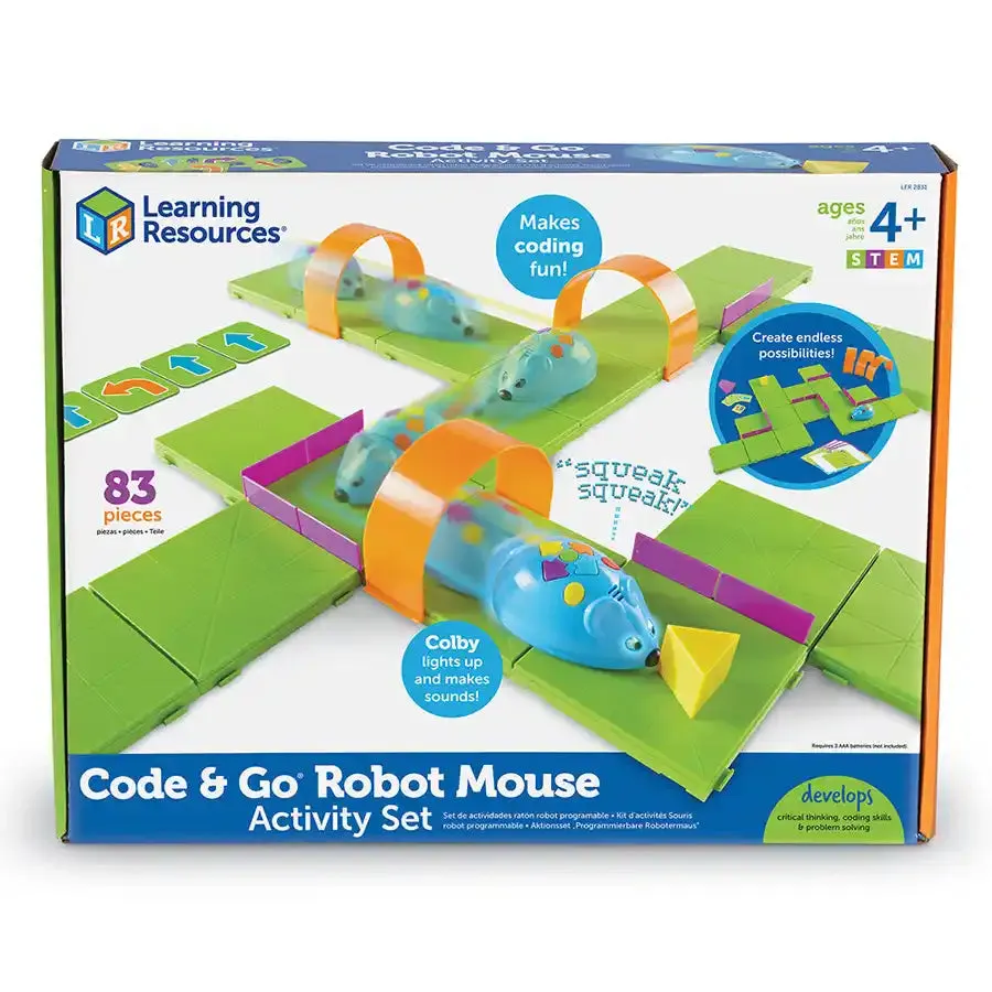 Learning Resources Code & Go Robot Mouse Activity Set