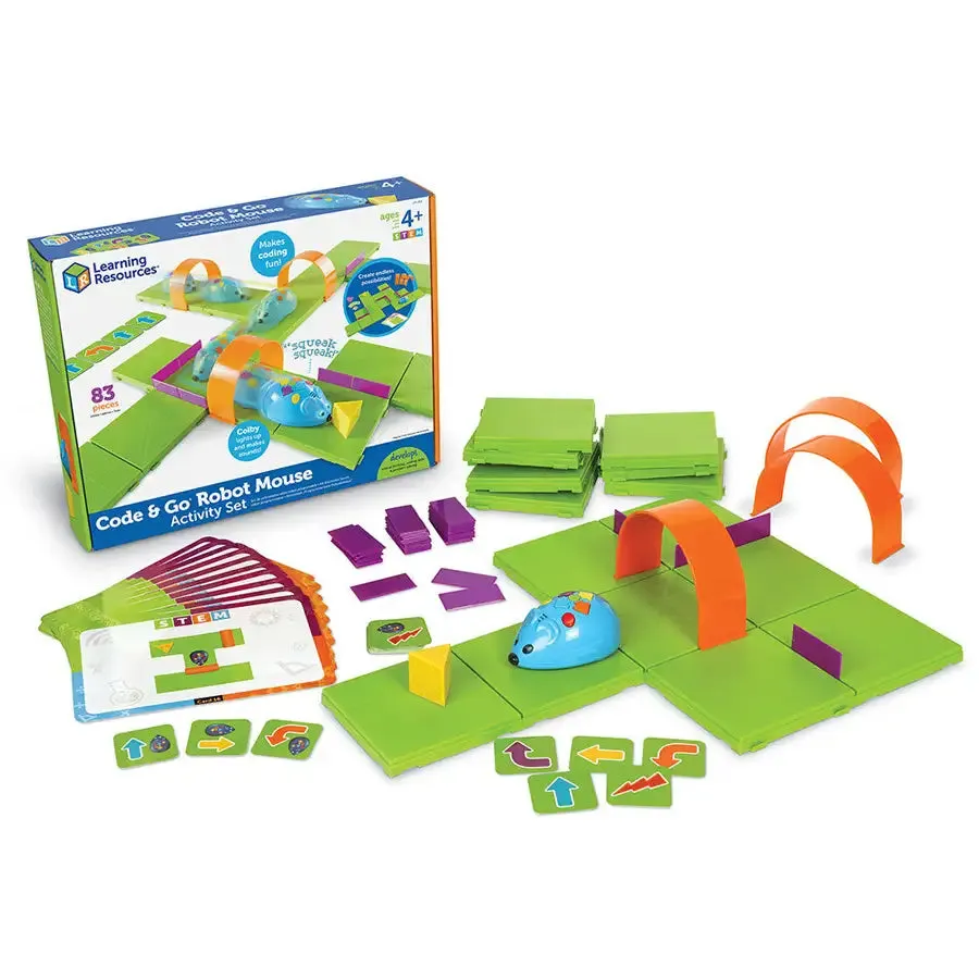 Learning Resources Code & Go Robot Mouse Activity Set