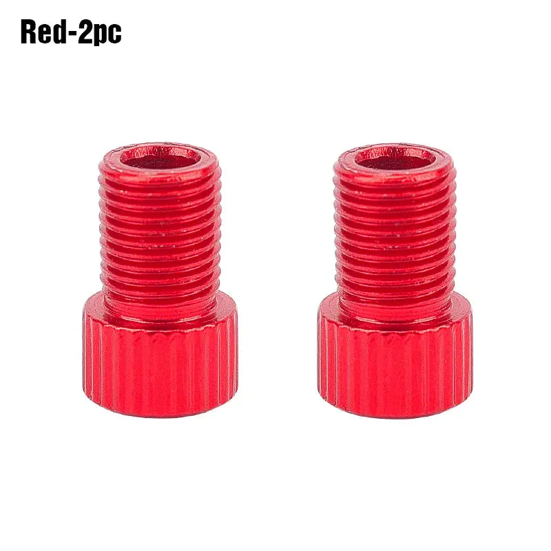 Lebycle Tire Hat To Schrader Valve Adapter Bike Tire Valve Converter Tool Caps Inner Tube Nozzle Conversion For MTB Folding Bike