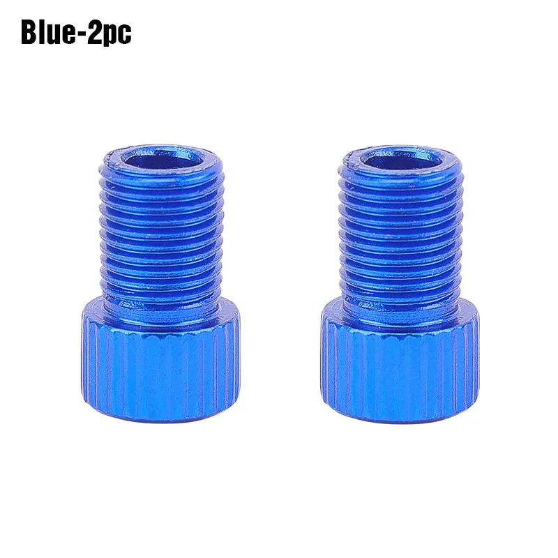 Lebycle Tire Hat To Schrader Valve Adapter Bike Tire Valve Converter Tool Caps Inner Tube Nozzle Conversion For MTB Folding Bike