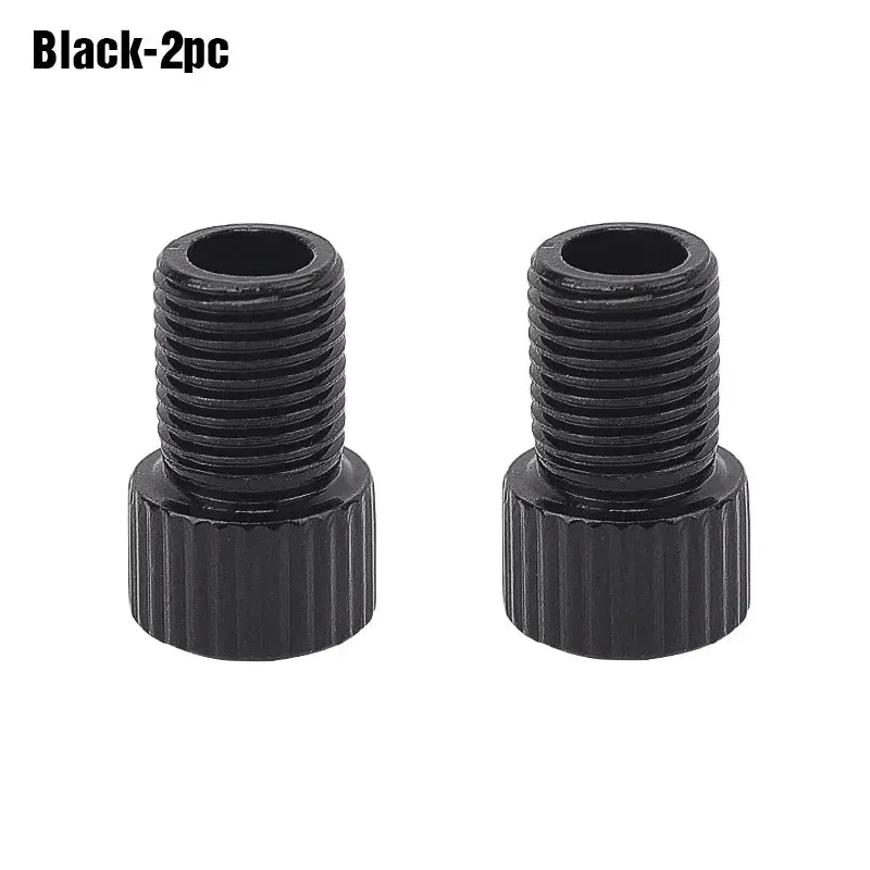 Lebycle Tire Hat To Schrader Valve Adapter Bike Tire Valve Converter Tool Caps Inner Tube Nozzle Conversion For MTB Folding Bike