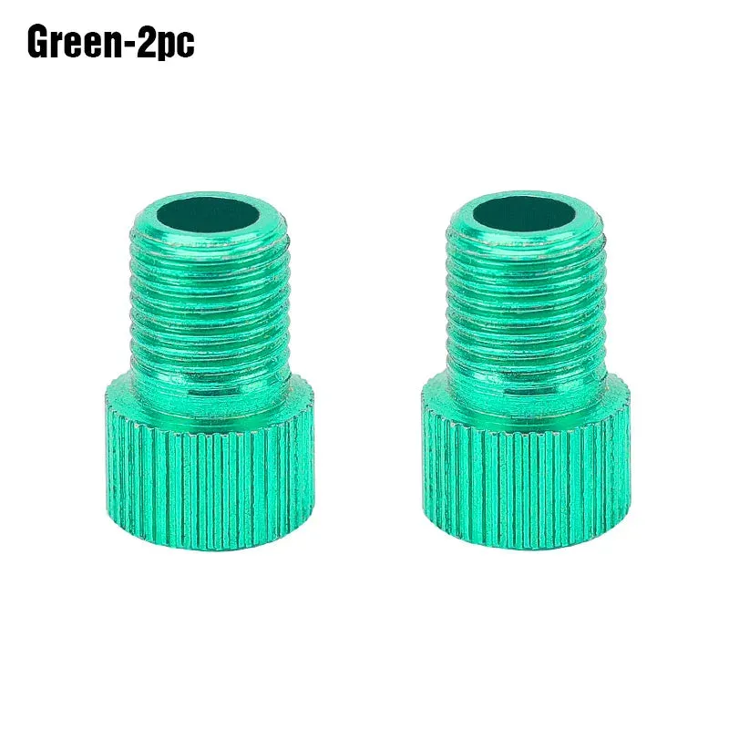 Lebycle Tire Hat To Schrader Valve Adapter Bike Tire Valve Converter Tool Caps Inner Tube Nozzle Conversion For MTB Folding Bike