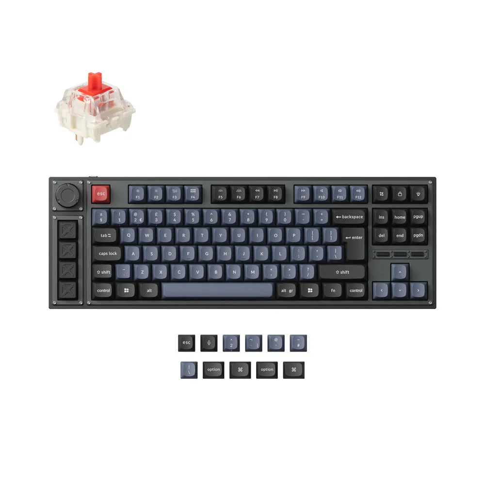 Lemokey L3 QMK/VIA Wireless Custom Mechanical Keyboard ISO Layout Collection