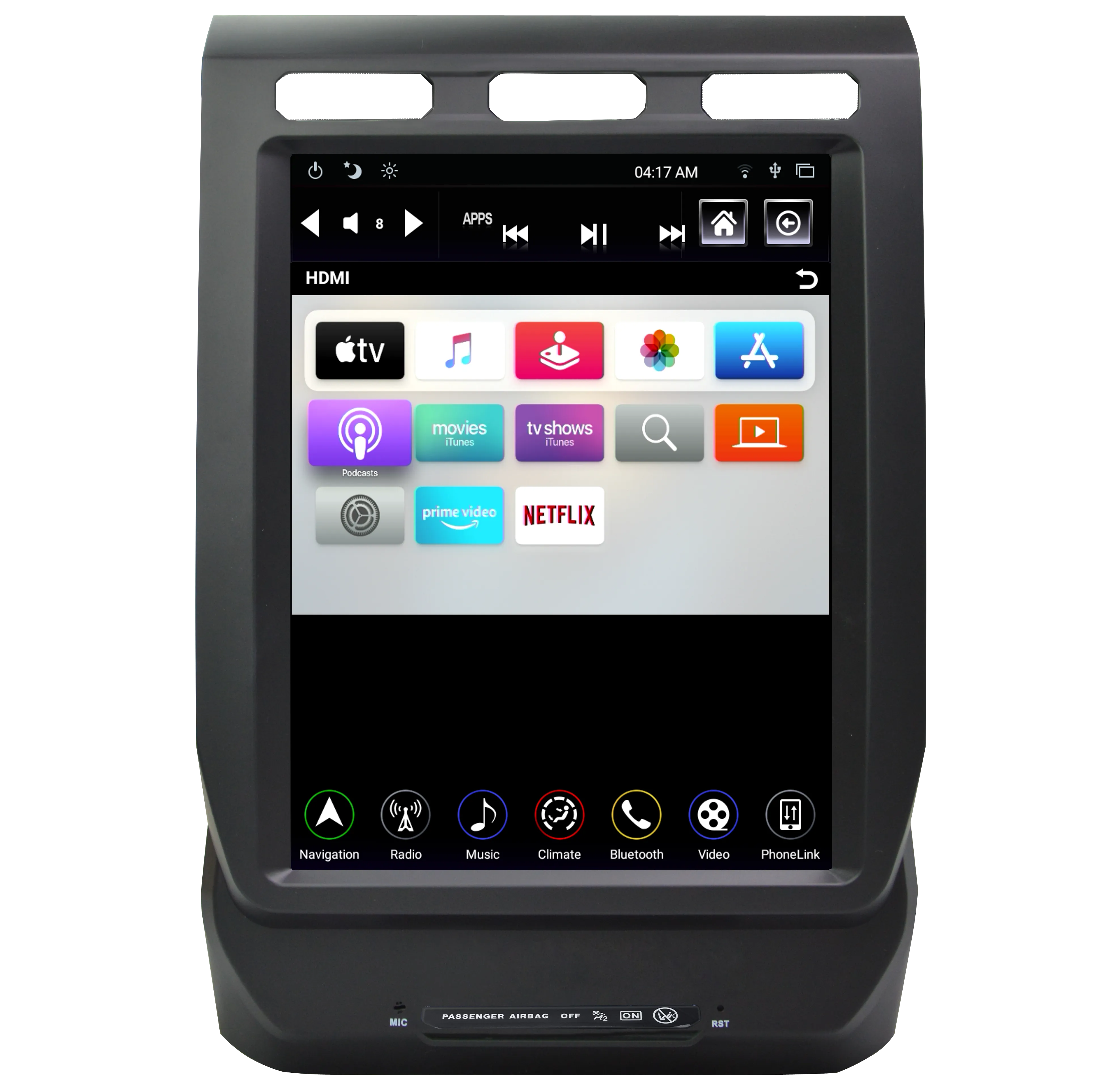 Linkswell T-Style Radio Ford F150 (15-20) F250 F350 (17-21) 12.1' Android Generation 4