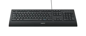 Logitech Corded K280e Usb Layout Qwerty Us