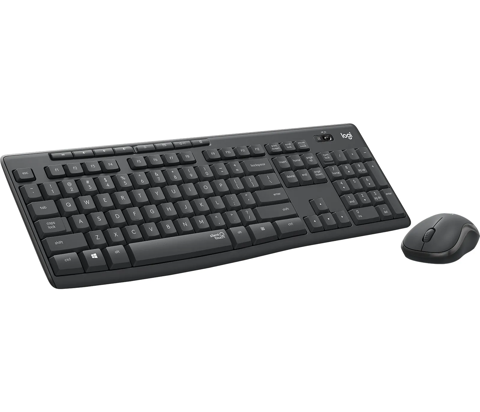 Logitech Keyboard And Mouse Set Mk295 - Graphite