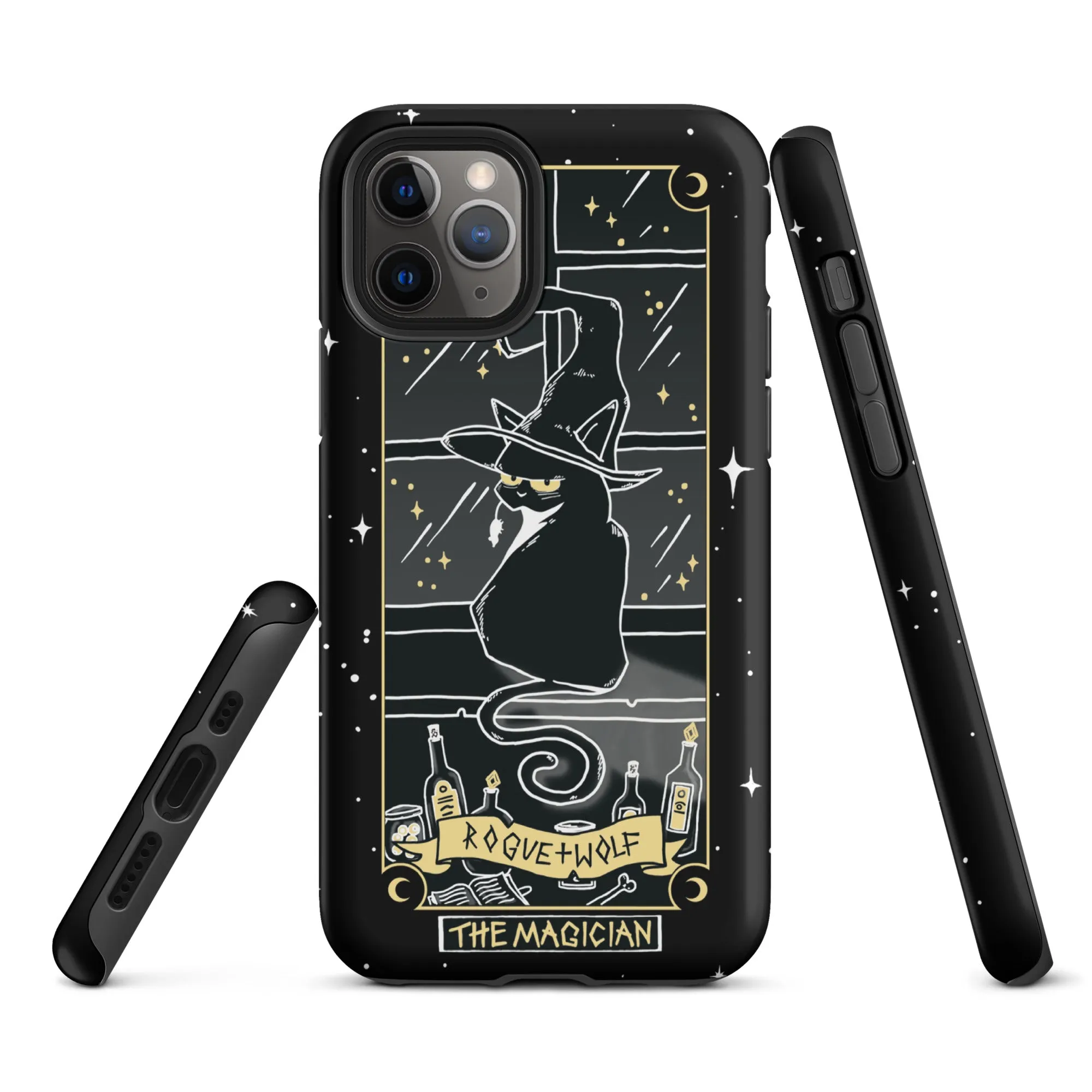 Magician Tarot Tough Phone Case for iPhone - Shockproof Witchy Phone Case Cover Anti-scratch Goth Accessory