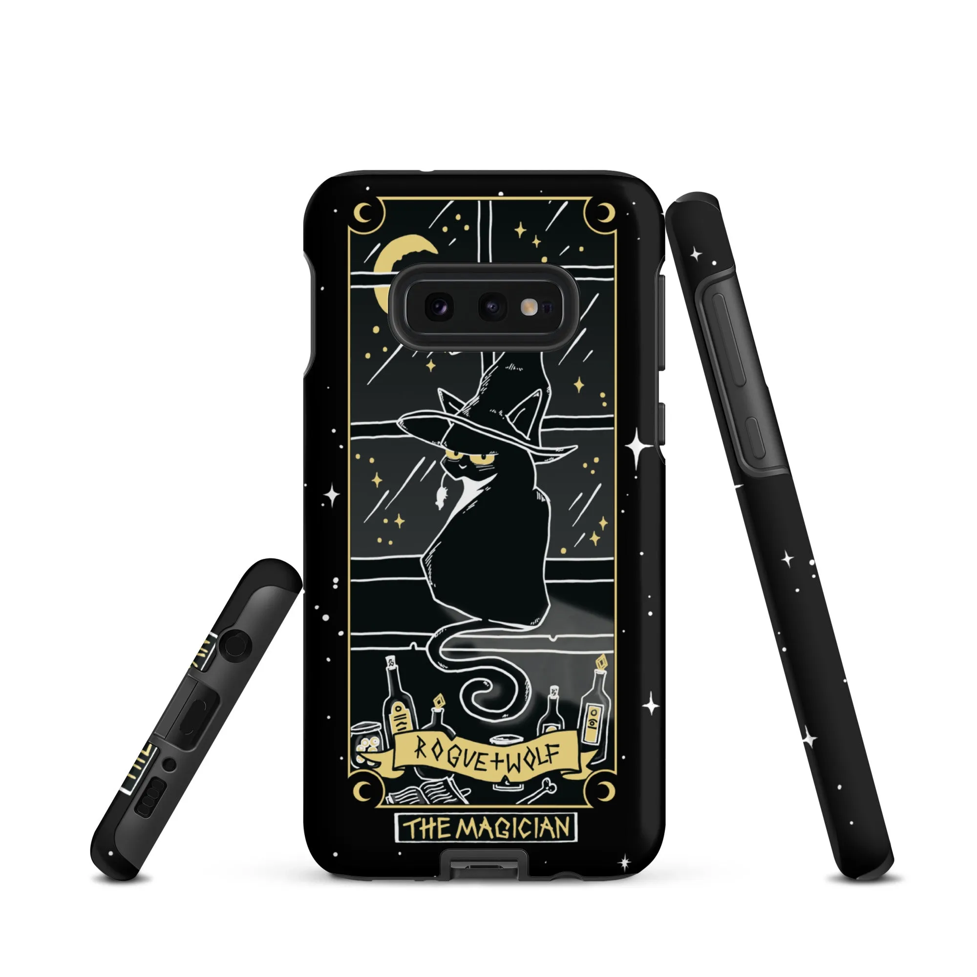 Magician Tarot Tough Phone Case for Samsung - Shockproof Anti-scratch Witchy Goth Phone Case Cover