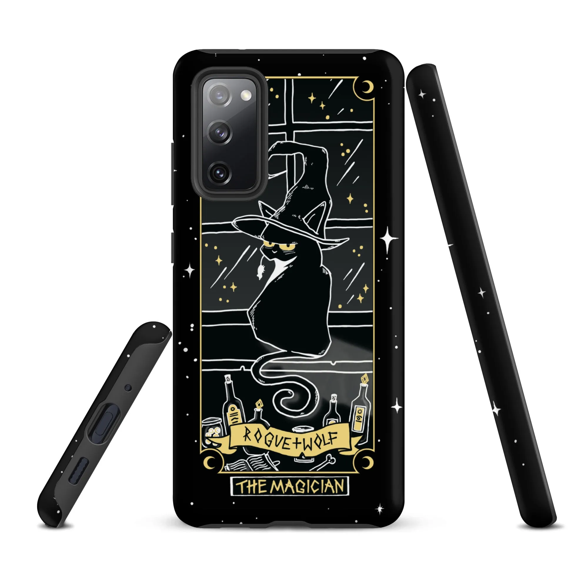 Magician Tarot Tough Phone Case for Samsung - Shockproof Anti-scratch Witchy Goth Phone Case Cover