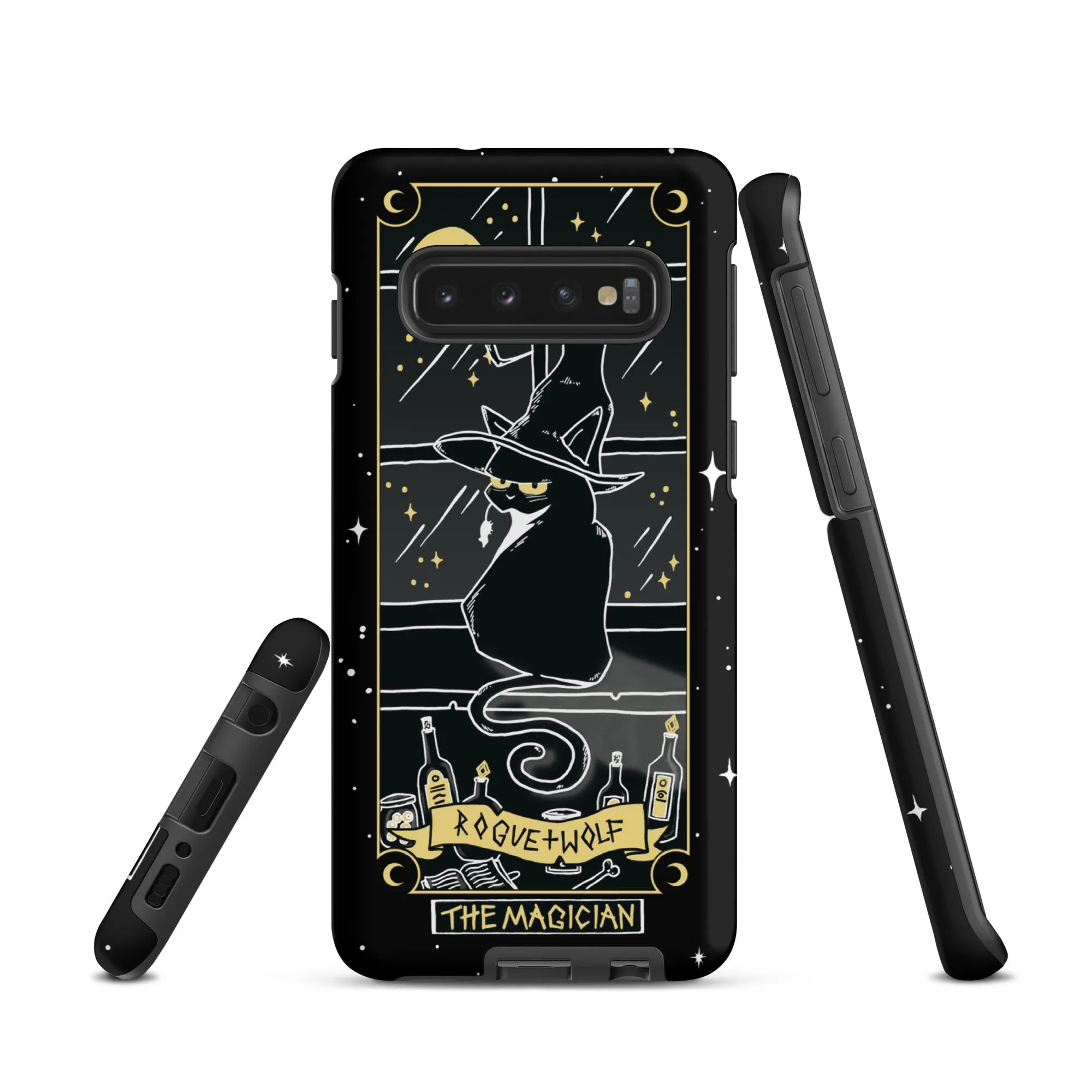 Magician Tarot Tough Phone Case for Samsung - Shockproof Anti-scratch Witchy Goth Phone Case Cover