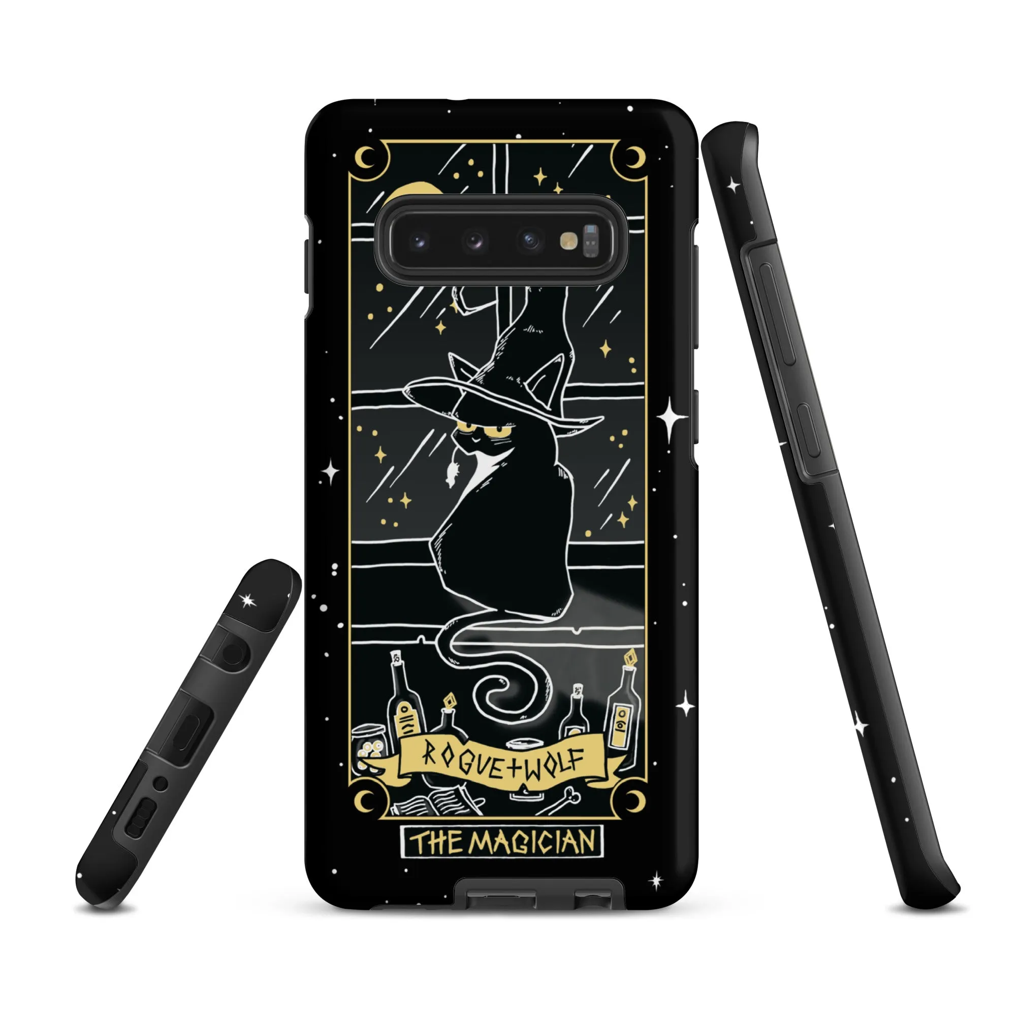 Magician Tarot Tough Phone Case for Samsung - Shockproof Anti-scratch Witchy Goth Phone Case Cover