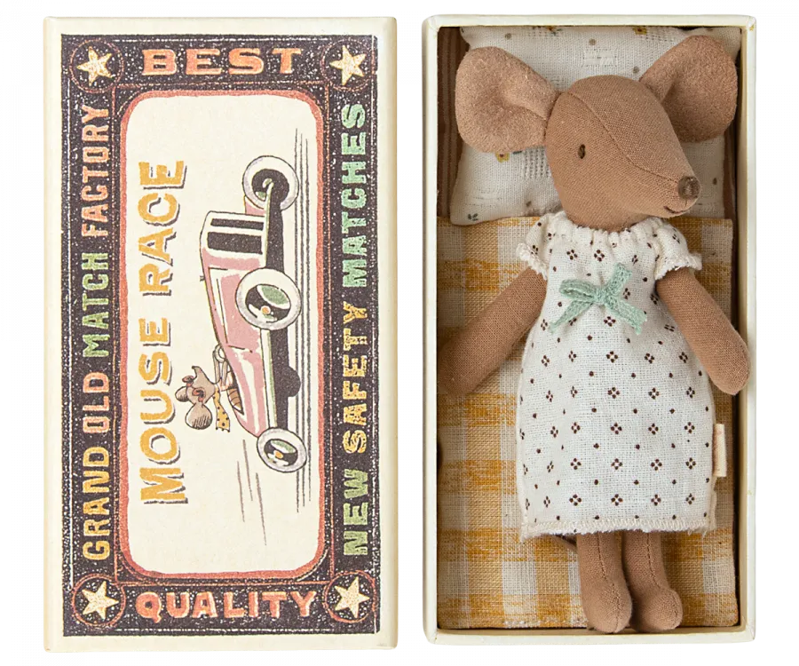 Maileg Big Sister Mouse in a Matchbox A