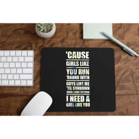 Maroon 5 Mousepad - I Need A Girl Like You