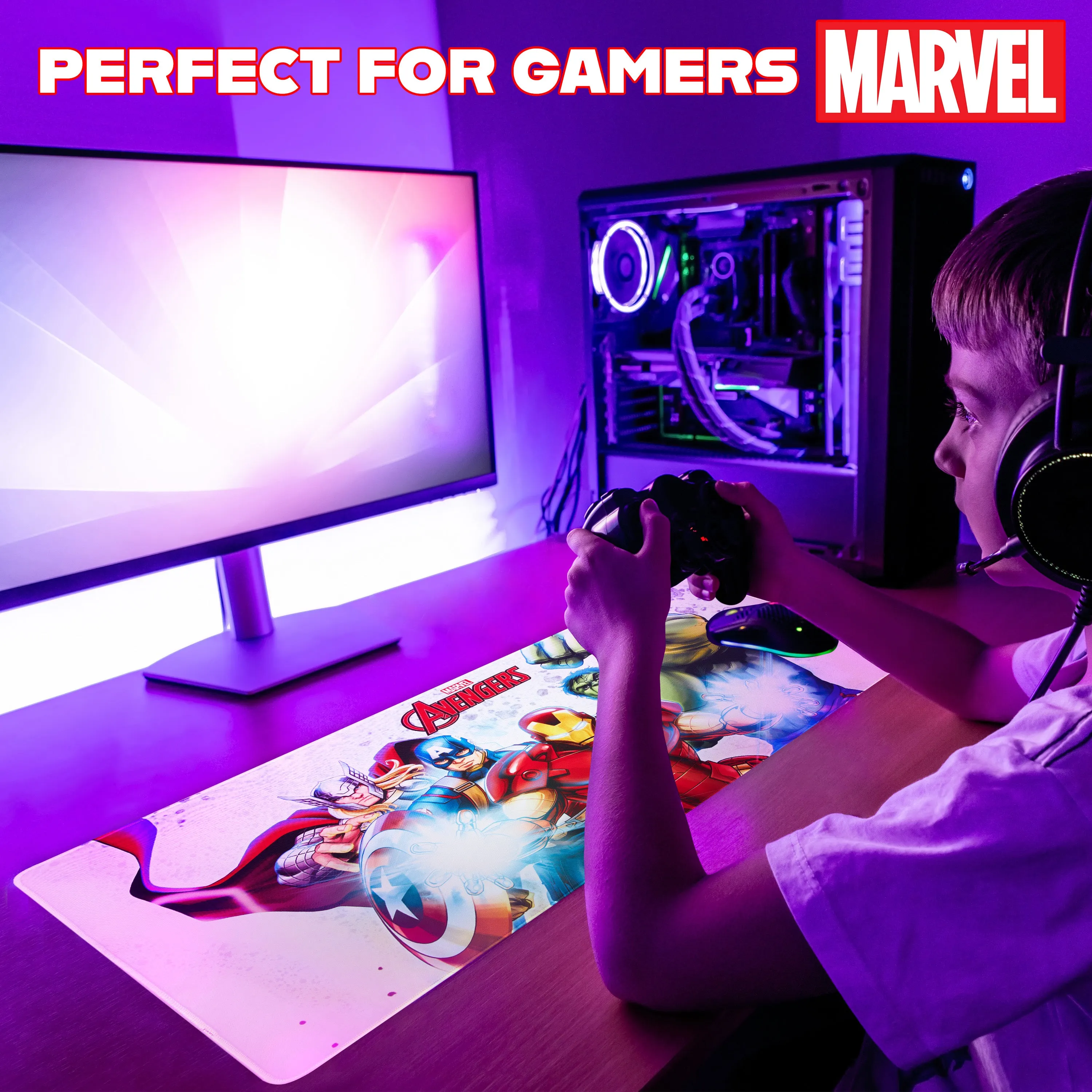 Marvel Avengers Desk Mat,  Large Mouse Mat - Avengers