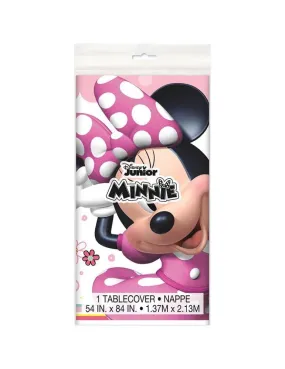 Minnie Bowtique - Plastic Tablecover 54 X 84 In.