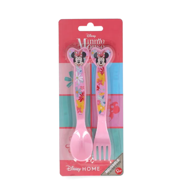 Minnie Mouse Children's Cutlery Spoon Fork Set