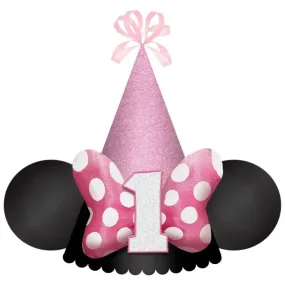 Minnie Mouse Forever Deluxe 1st Birthday Hat